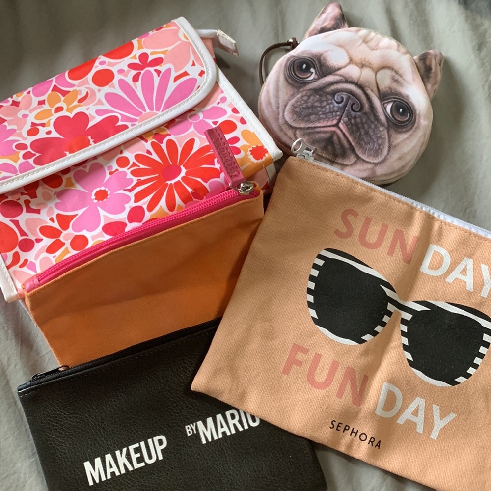 5 Assorted Make-Up Bags